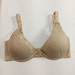 Ambrielle Sensual Stripe Push-Up Bra